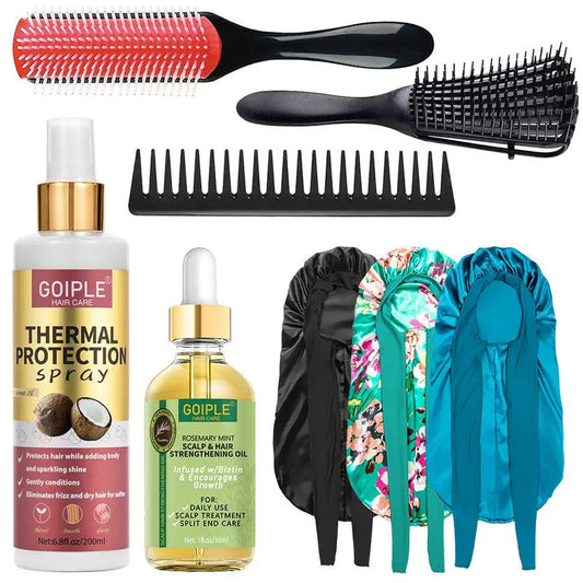 Bliss Core Hair Heat Protectant Spray And Conditioning Oil