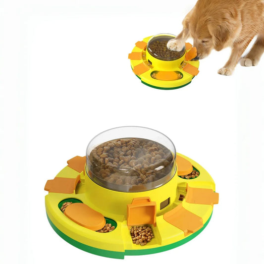 Hign-concerned Interactive Puzzle Toy For Dogs Slow Feeder