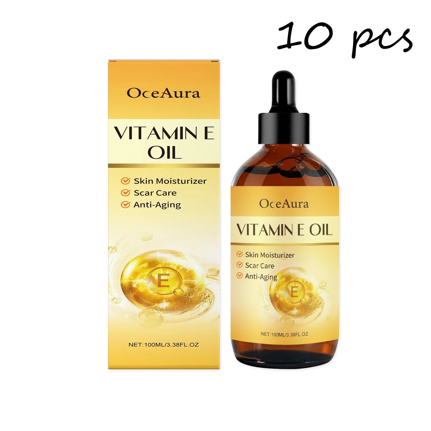 OceAura Vitamin E Essential Oil For Daily Skin Care