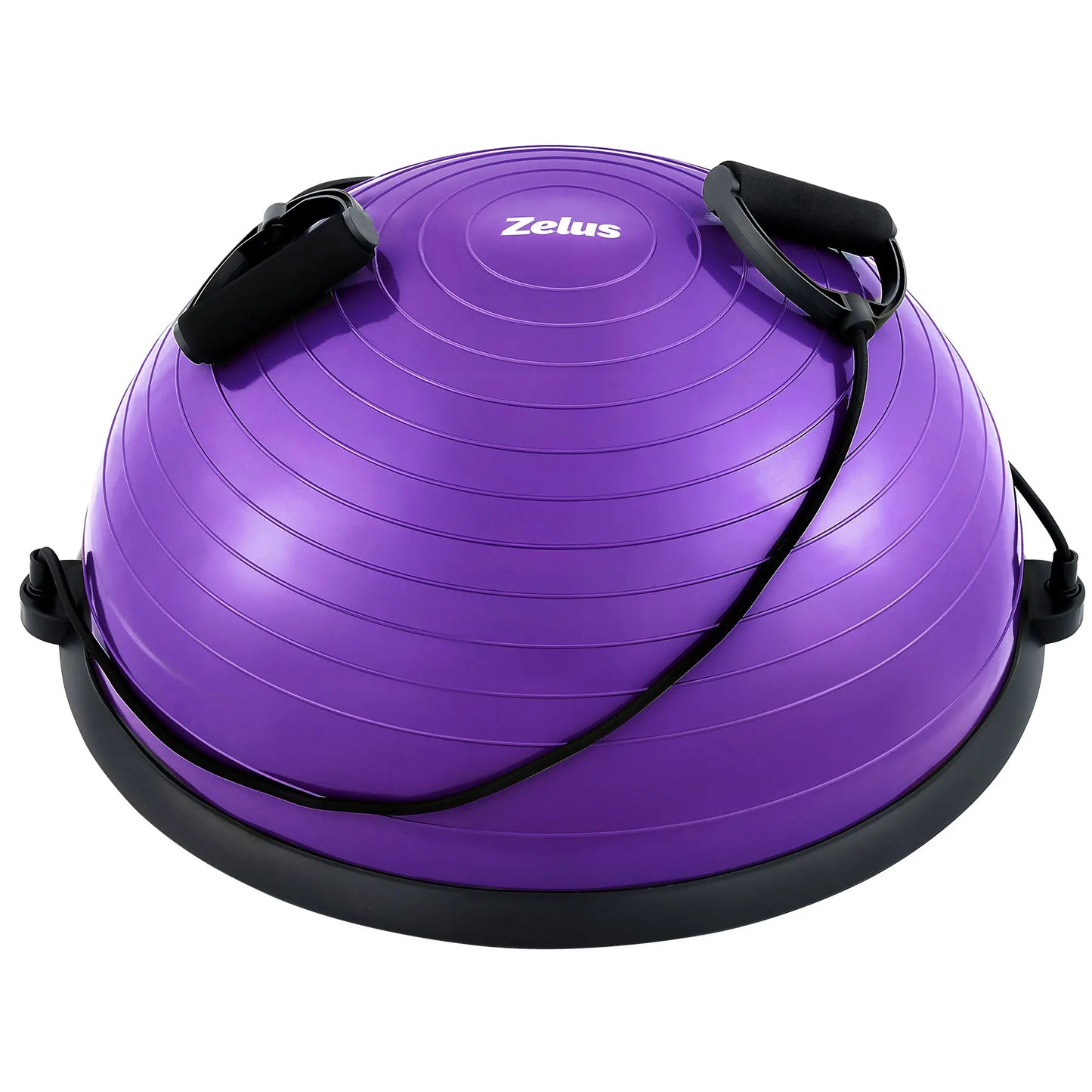 Zelus Half Ball Balance Trainer With Resistance Bands Pump