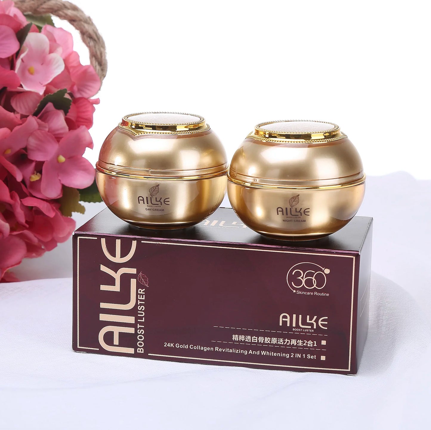 AILKE Whitening Face Care Set Brightening With Collagen