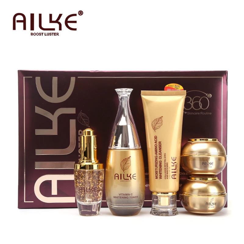 AILKE Whitening Face Care Set Brightening With Collagen