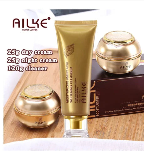 AILKE Whitening Face Care Set Brightening With Collagen