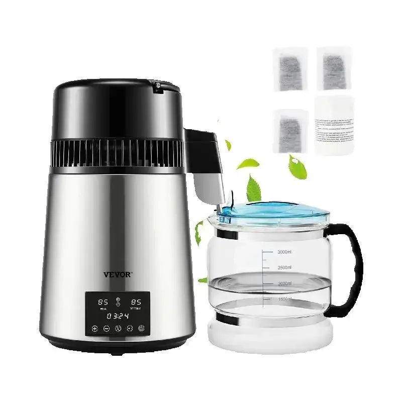 SucceBuy Water Distiller Purifier Dual Temperature Display