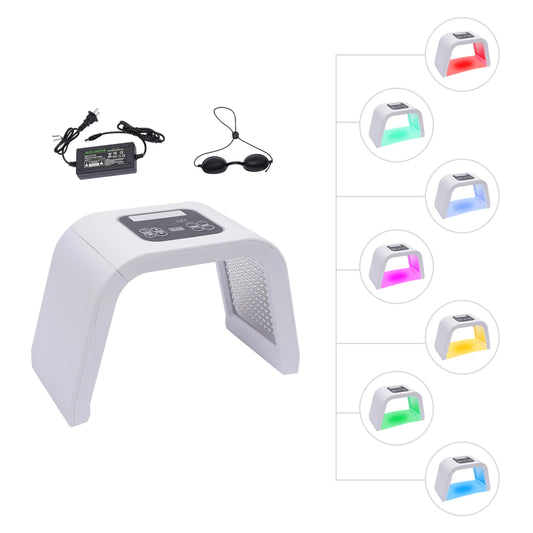 Hign-concerned 7 In 1 LED Light Therapy Face Device