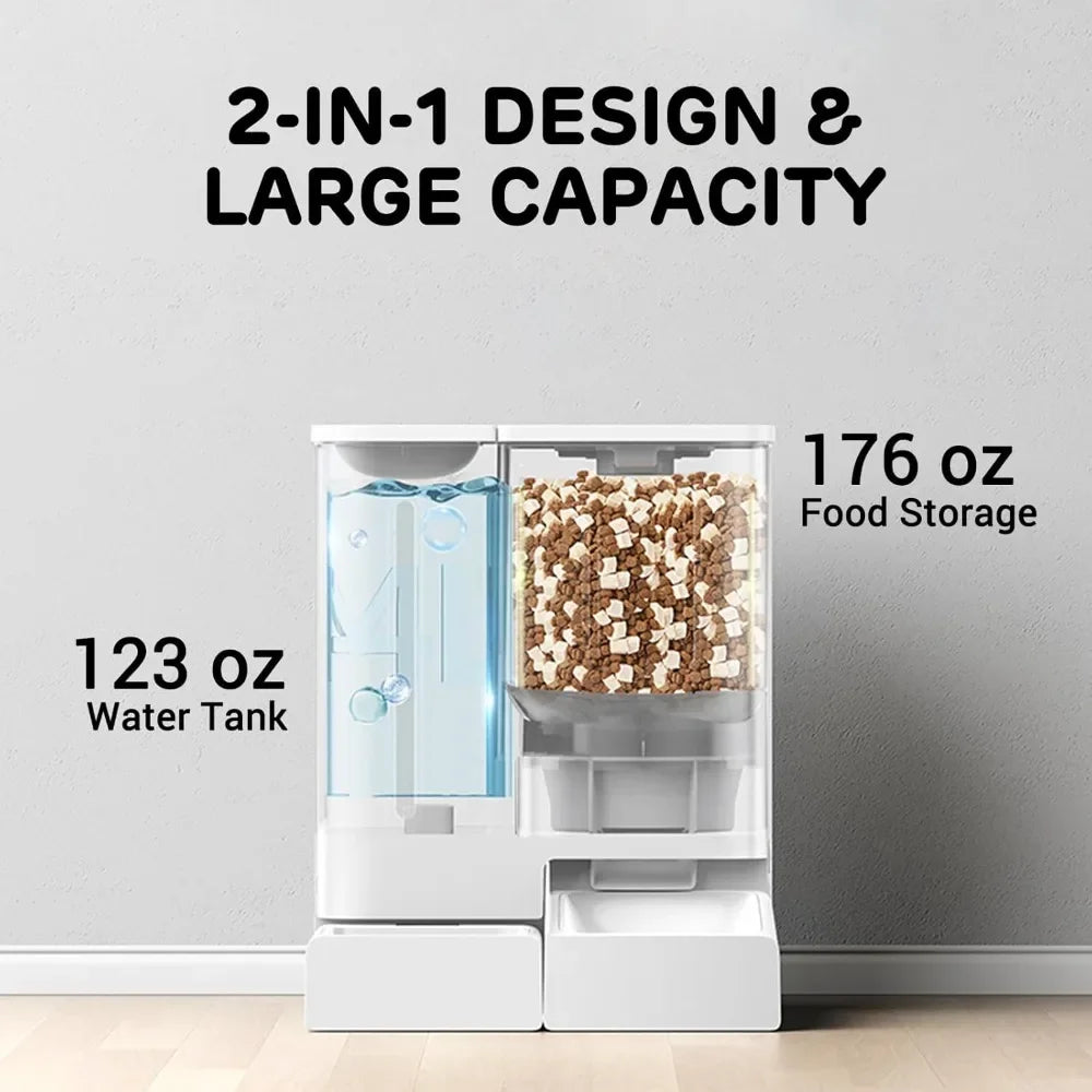 Breed WiFi Automatic Pet Feeder and Waterer Set for Pets
