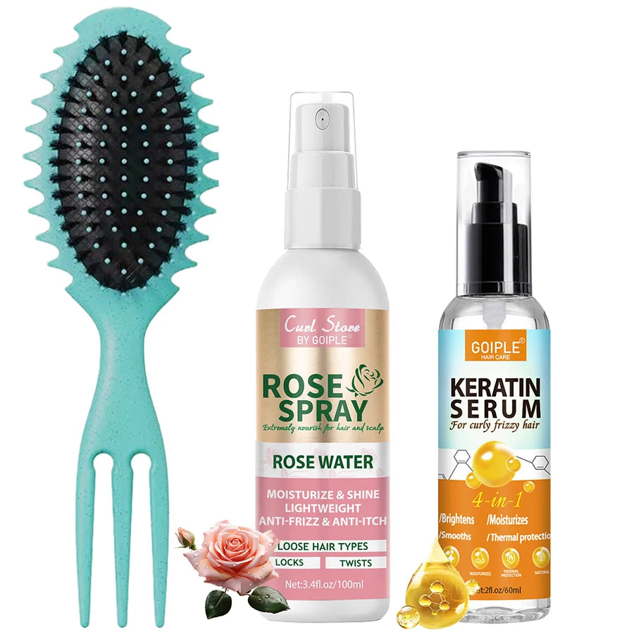 Bliss Core Hair Heat Protectant Spray And Conditioning Oil
