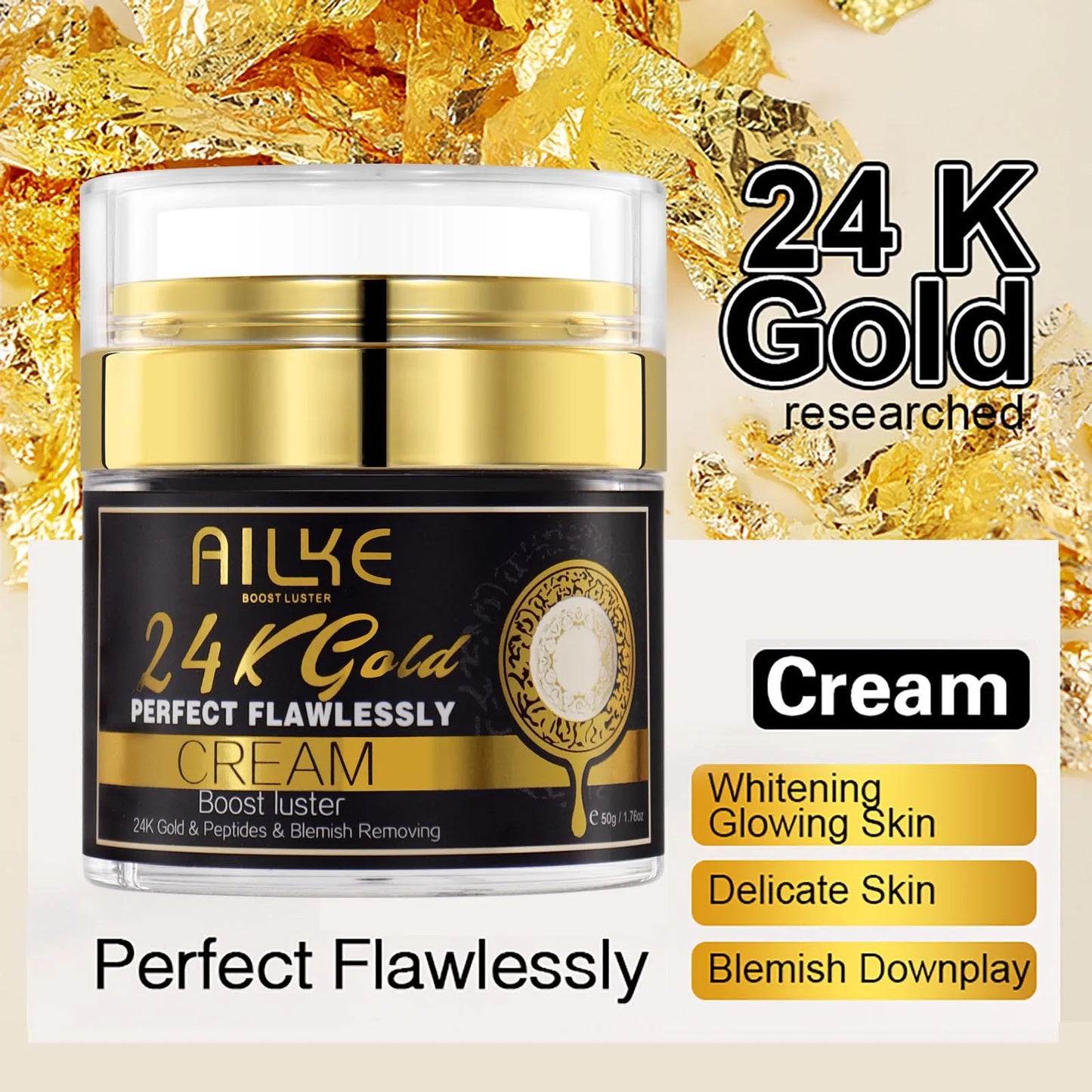 AILKE Whitening Skin Care Set Even Tone Moisturizing