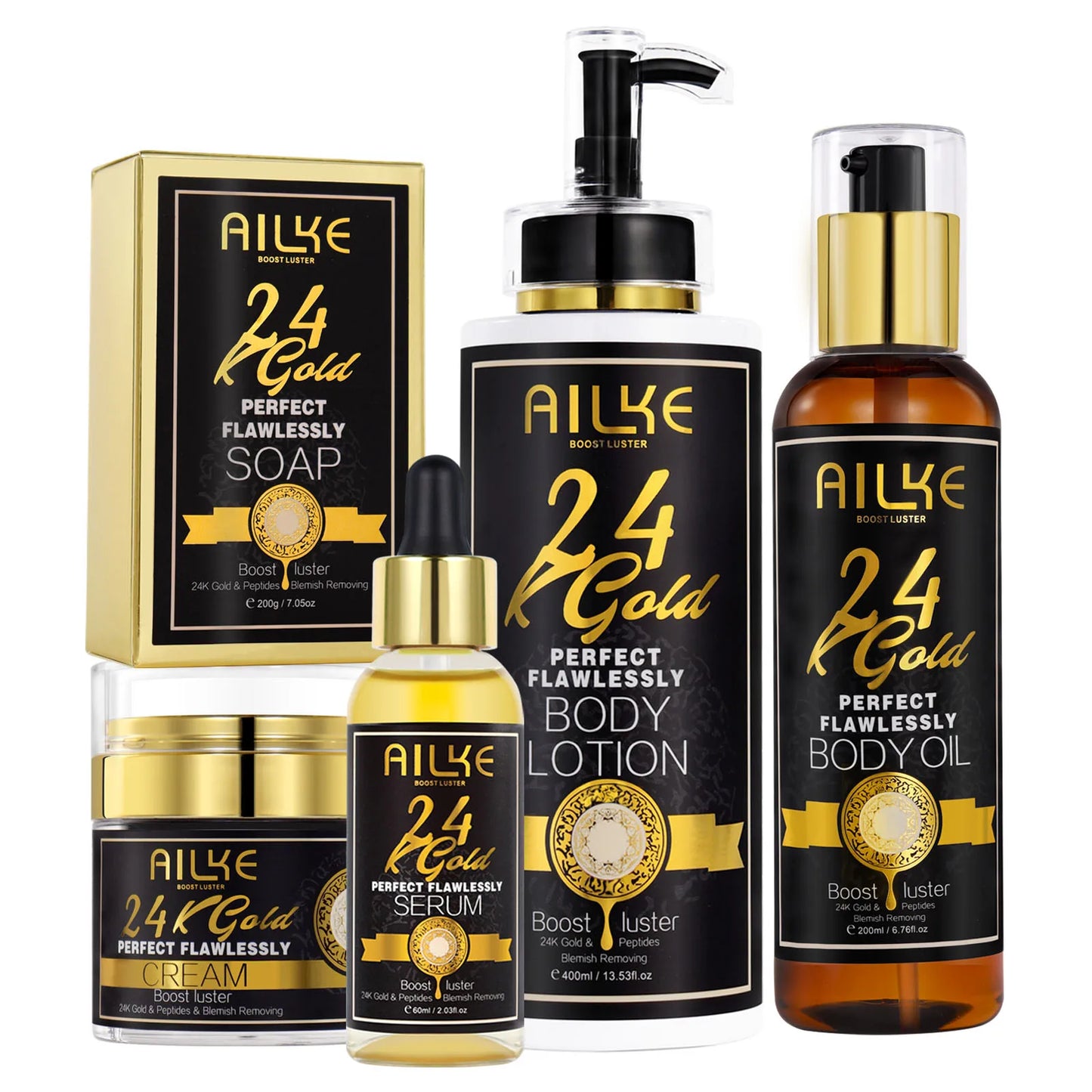 AILKE Whitening Skin Care Set Even Tone Moisturizing