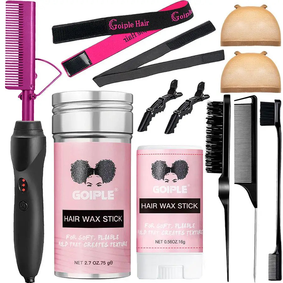 Commodity Electric Comb Straightening Brush 2 In 1 Tool