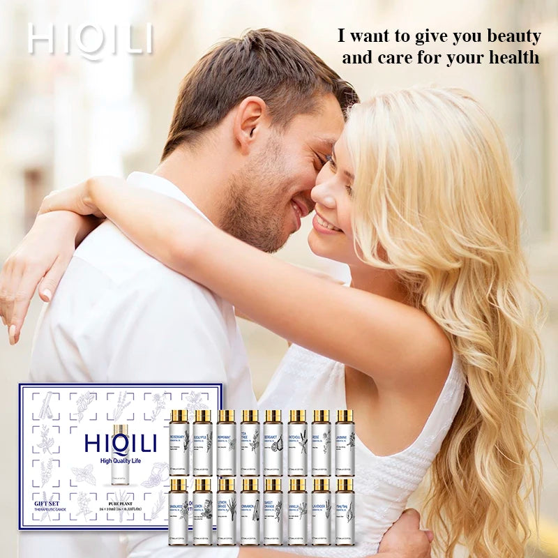 HIQILI Pure Essential Oils Lavender Eucalyptus Jasmine