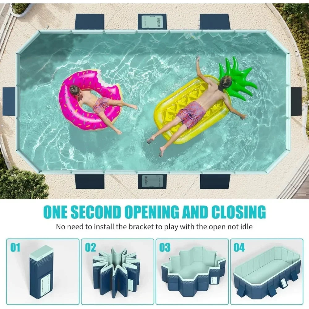 Hign Concerned Foldable Non Inflatable Portable Dog Pool
