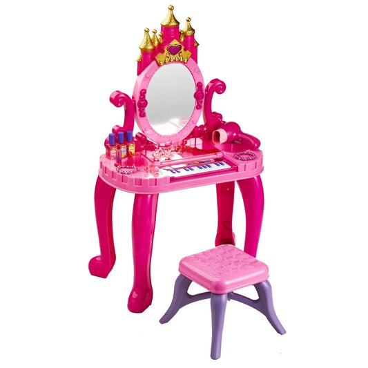 DUTRIEUX Music And Lights Castle Vanity Set With Stool