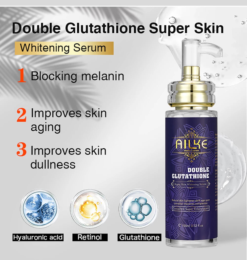 AILKE Glutathione Skin Care Kit With Body Lotion Serum