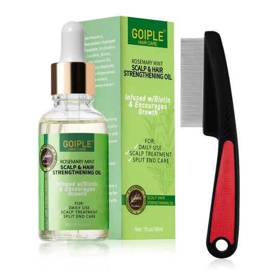 Goiple Rosemary Hair Growth Oil Serum Mint Essential Oil