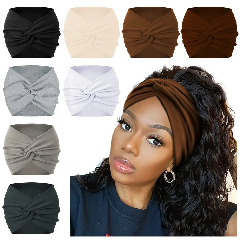 CN Guangdong Twisted Headbands Hair Accessories Turban