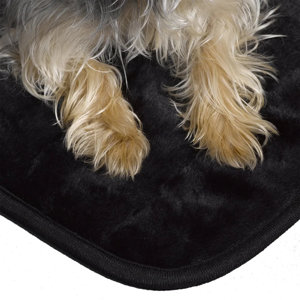 XMSJ Deluxe Pet Mat Washable Dog Bed Plush Fur Non Skid