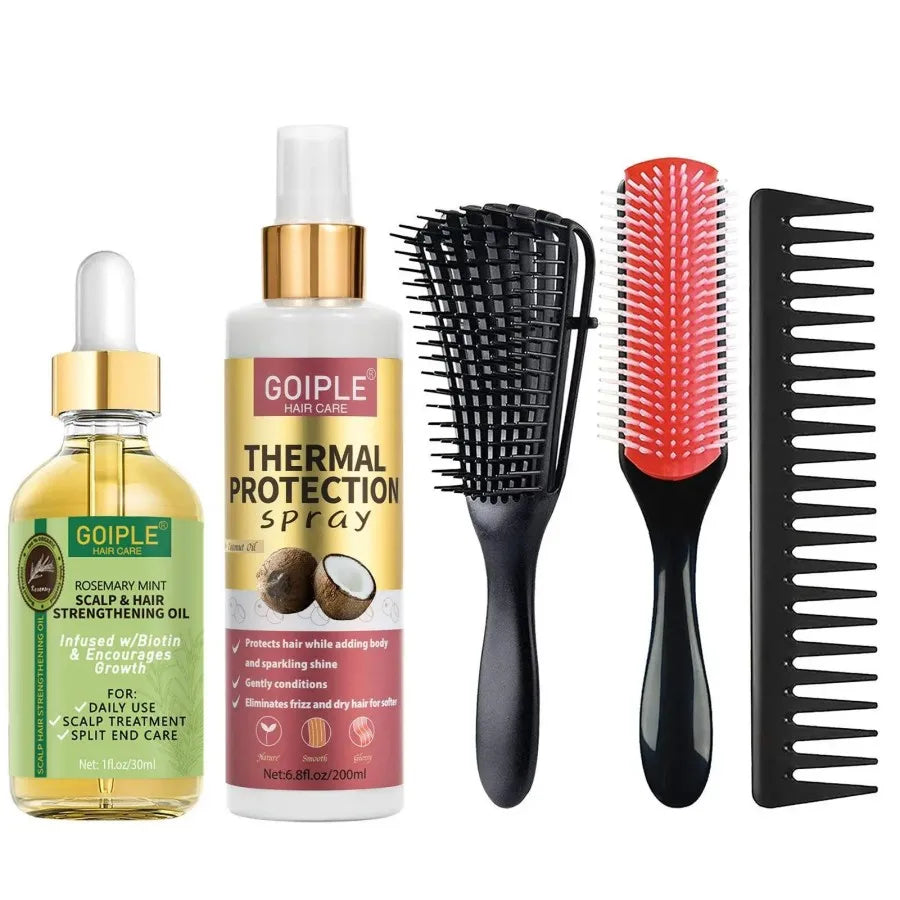 Bliss Core Hair Heat Protectant Spray And Conditioning Oil