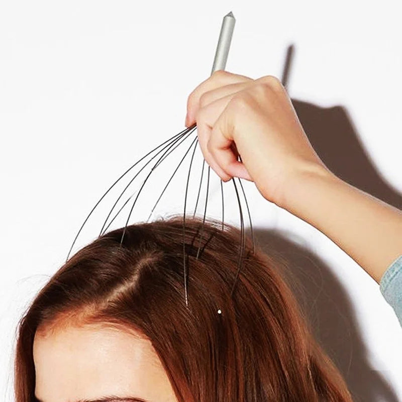 Lanbena Octopus Head Massager Scratcher For Scalp Relief