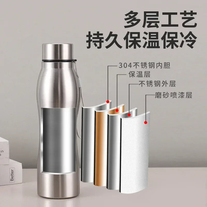 Macroupta Stainless Steel Sport Water Bottle Vacuum Flask