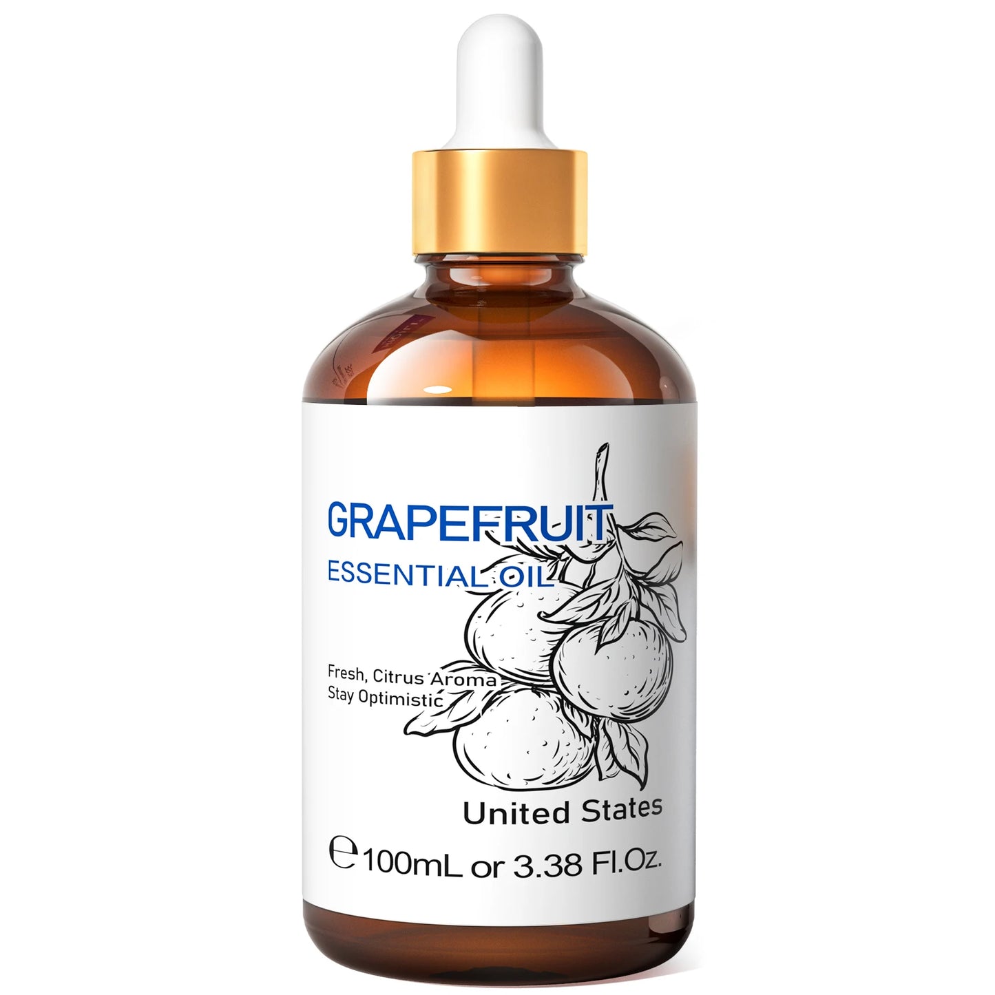 HIQILI Grapefruit Essential Oil Pure For Aromatherapy