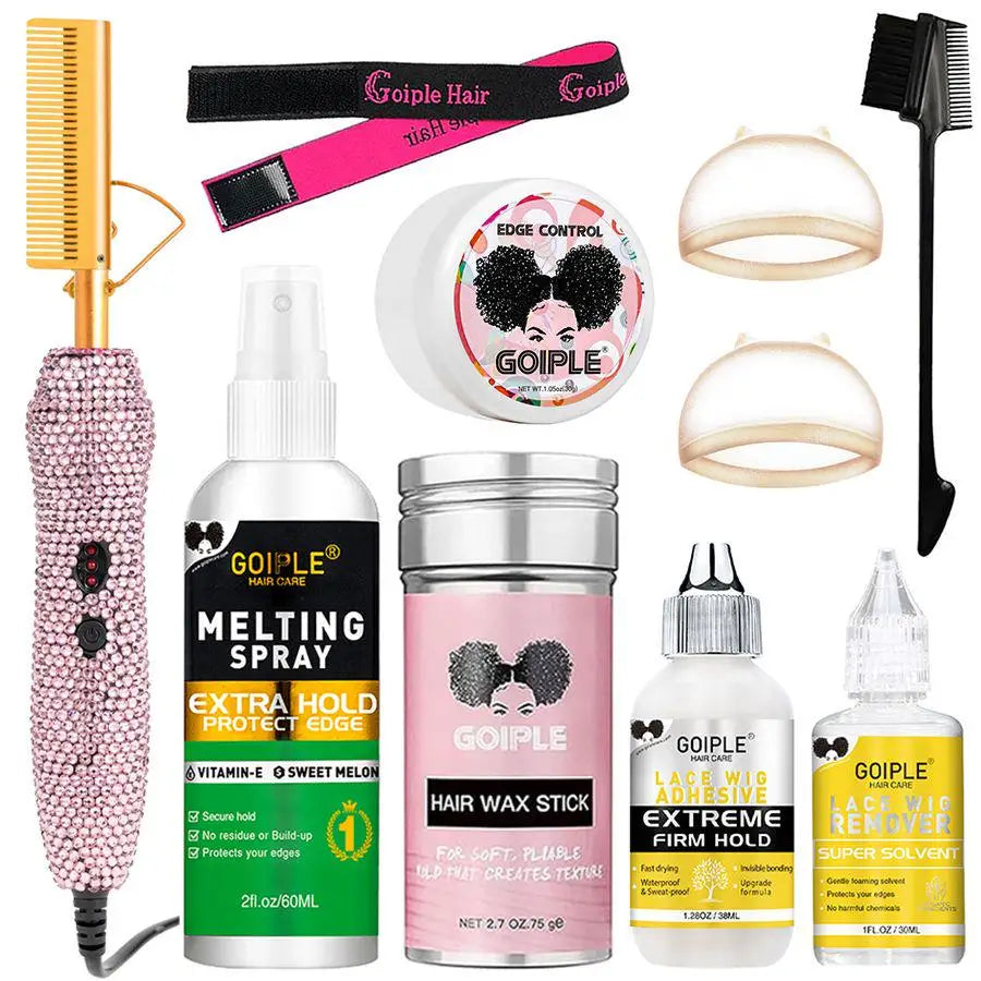 Commodity Electric Comb Straightening Brush 2 In 1 Tool