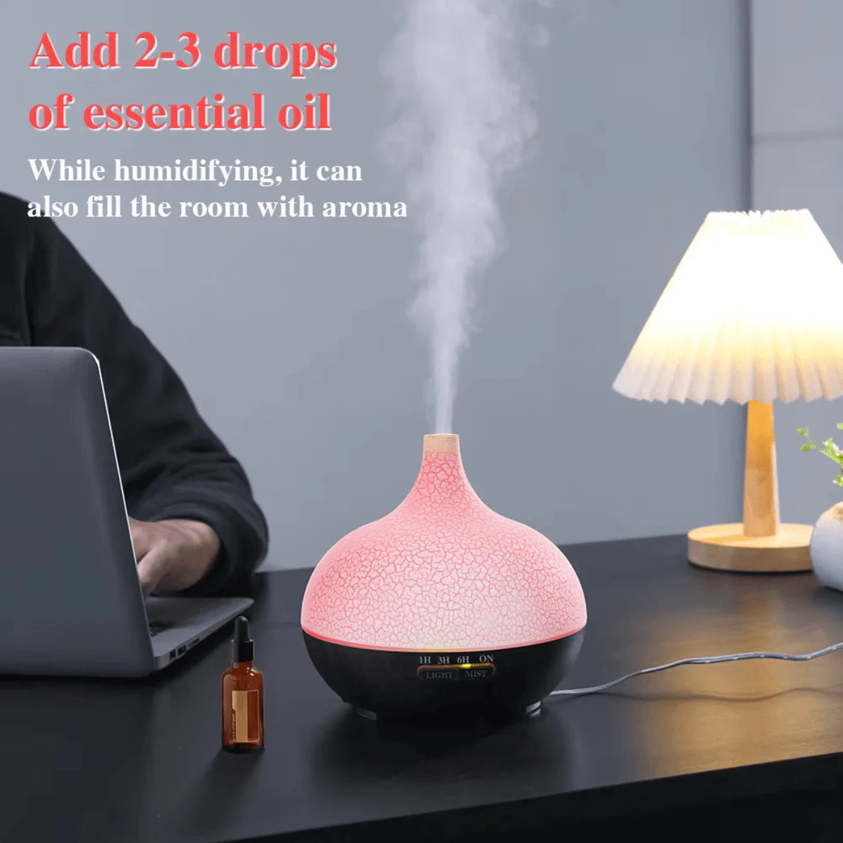 Bliss Core Living Ultrasonic Humidifier Aroma Diffuser