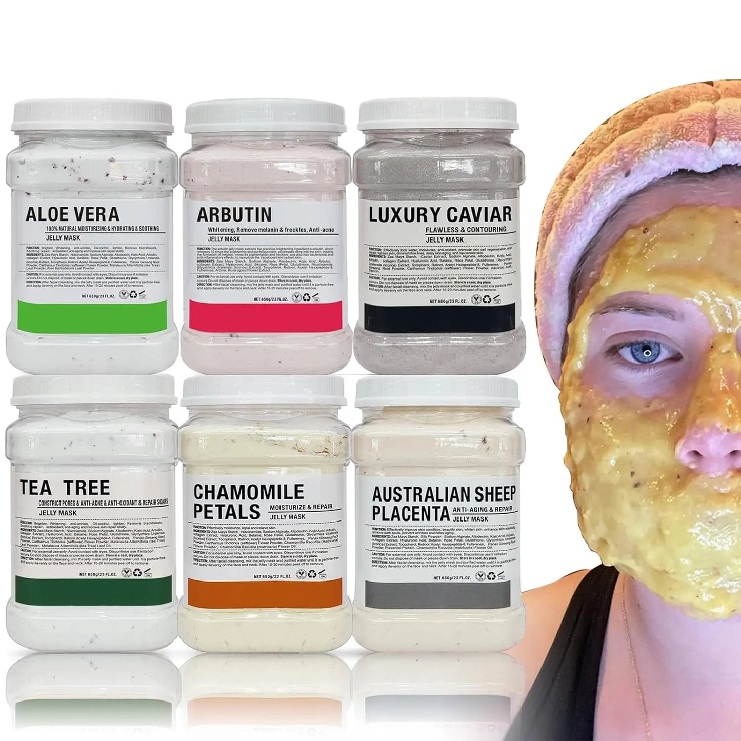 YMEYFAN Professional Jelly Mask Powder Facial Skin Care