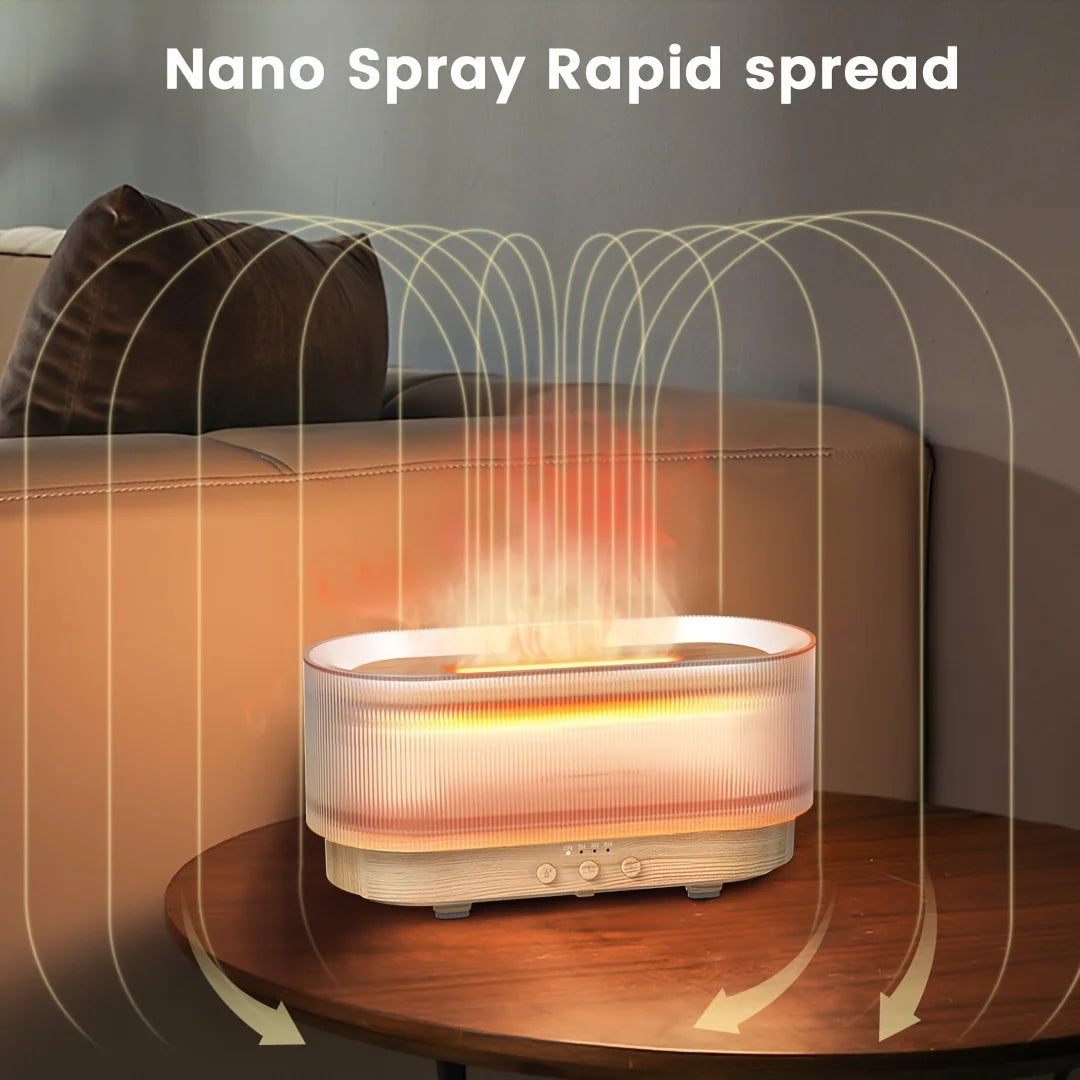 Sejoy Aromatherapy Humidifier Mood Flame Light Diffuser
