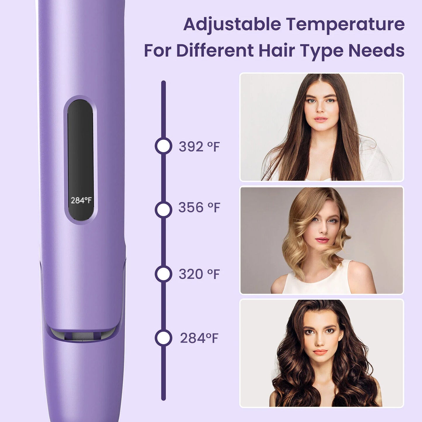 Bliss Core Living Sejoy 2 In 1 Hair Curler And Straightener
