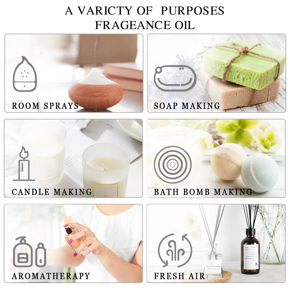 MAYJAM 20 Essential Oils Kit Lavender Jasmine Eucalyptus
