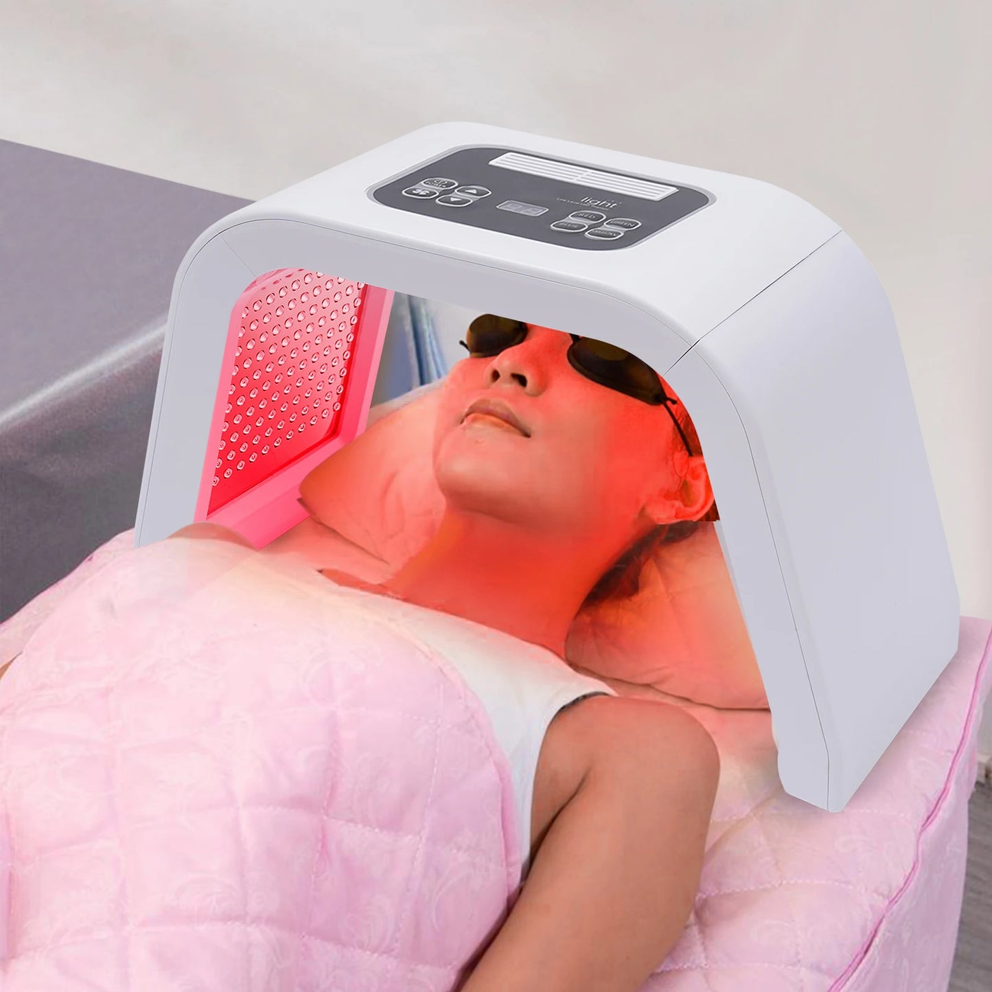 Hign-concerned 7 In 1 LED Light Therapy Face Device