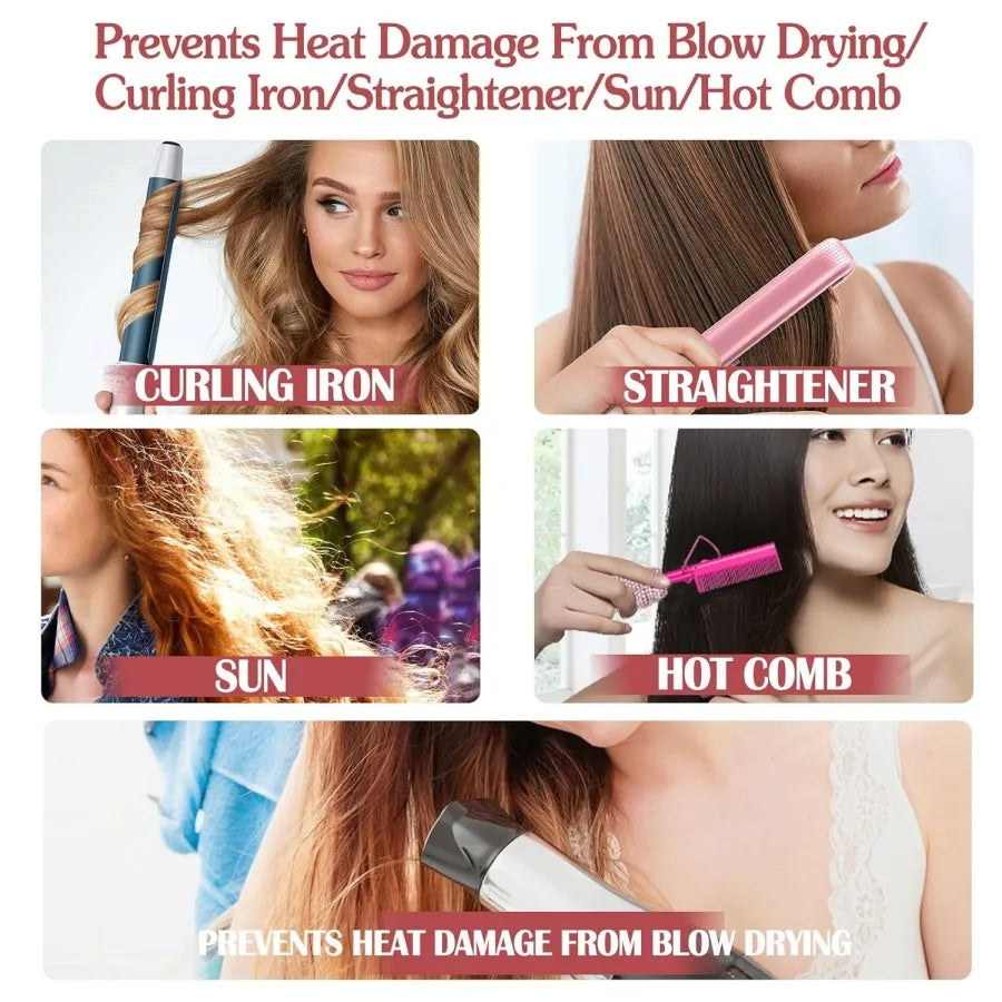 Bliss Core Hair Heat Protectant Spray And Conditioning Oil