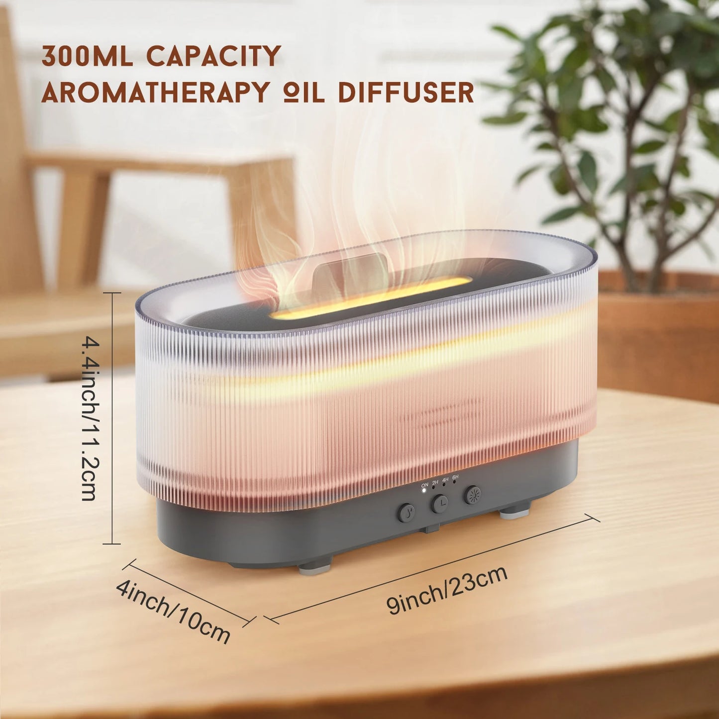 Sejoy Ultrasonic Air Humidifier Aromatherapy Diffuser LED