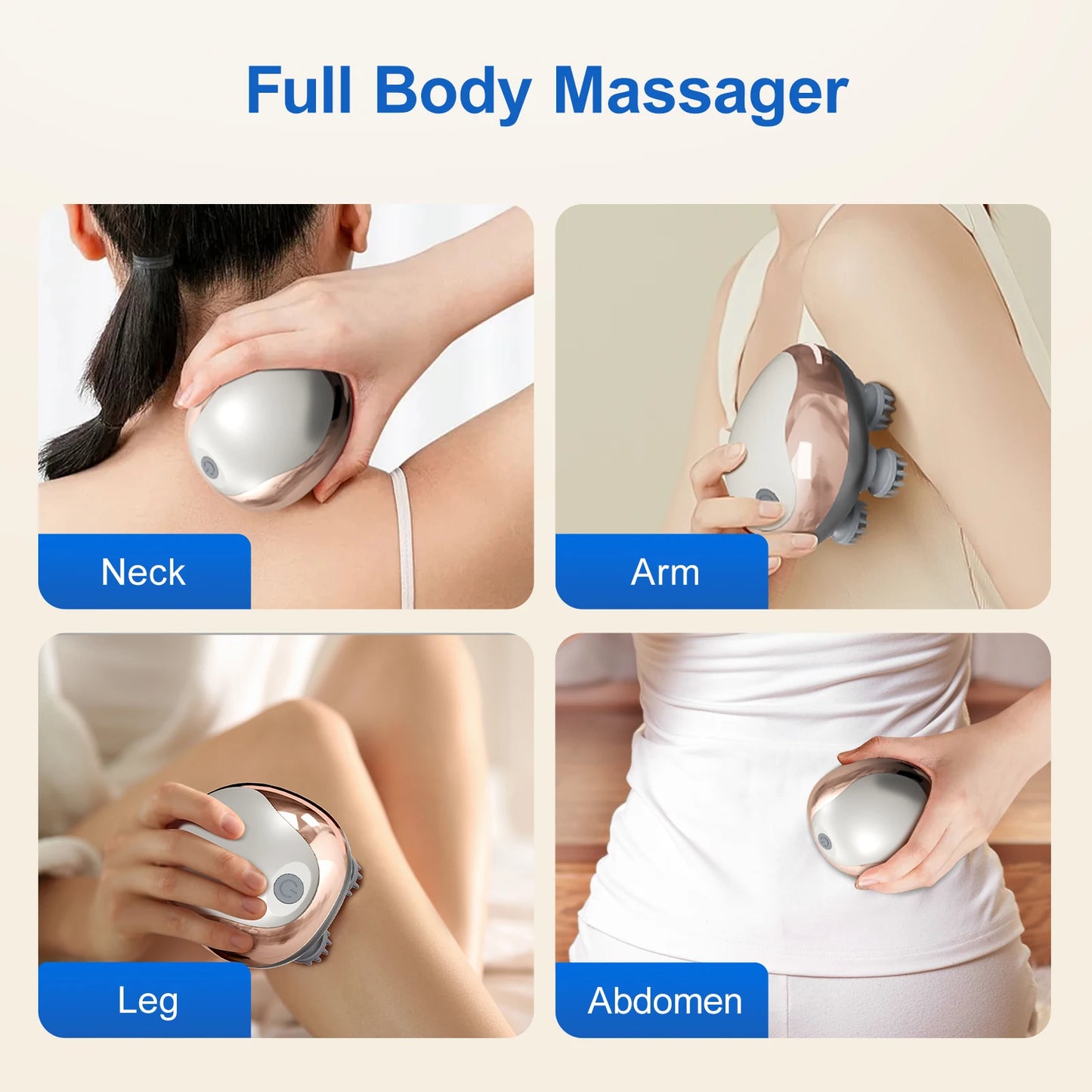 Homemassa Cordless Hair Scalp Massager Kneading Therapy