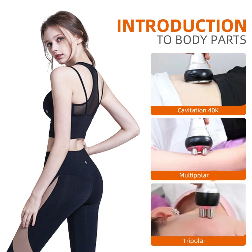 MISSHEARTH 3 In 1 Beauty Massager Body Slimming Cavitation