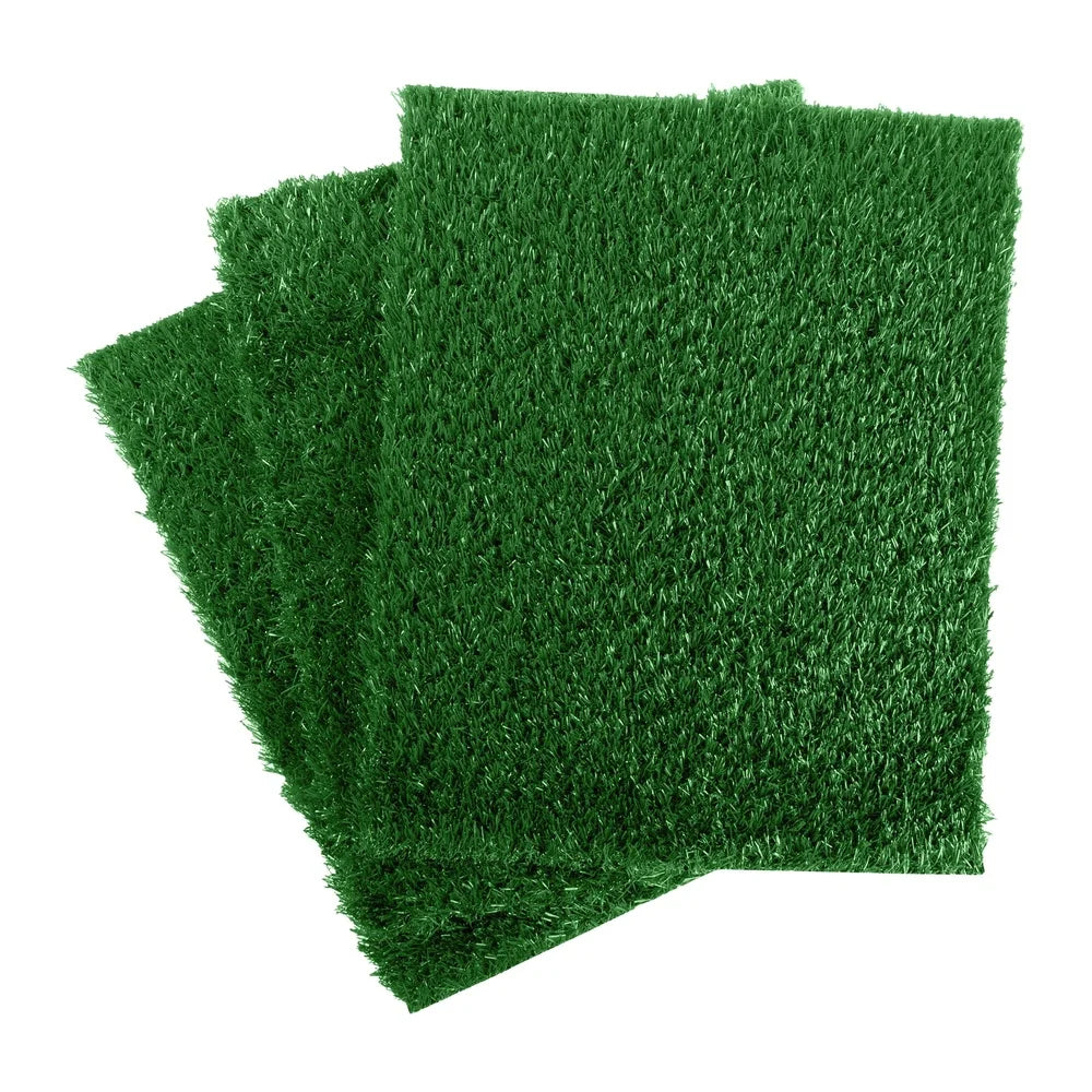 Replacement Turf Grass Pee Pads for Dogs Set of 3 Durable