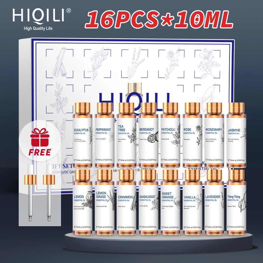 HIQILI Pure Essential Oils Lavender Eucalyptus Jasmine
