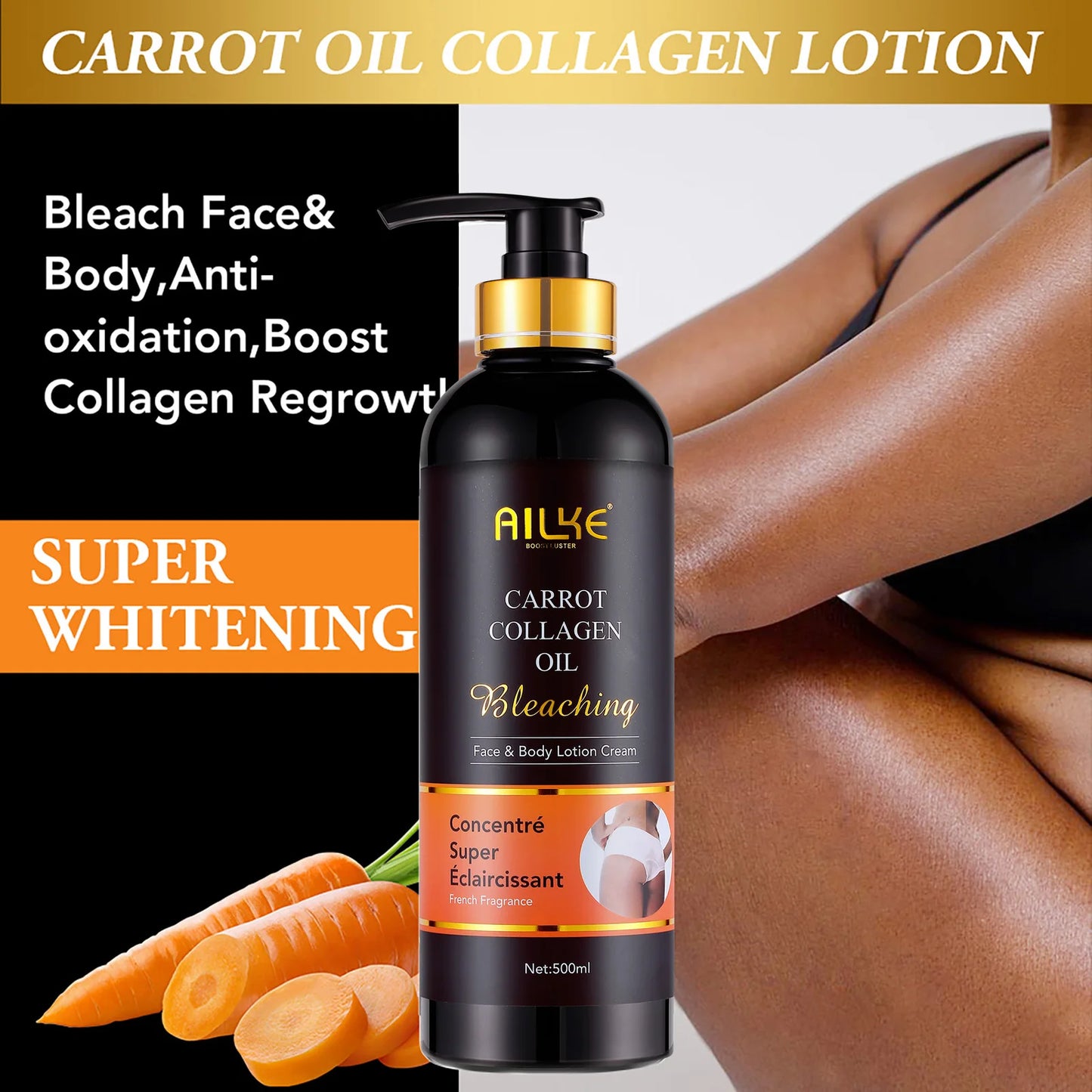 AILKE Skin Whitening Serum for Even Tone and Moisturizing