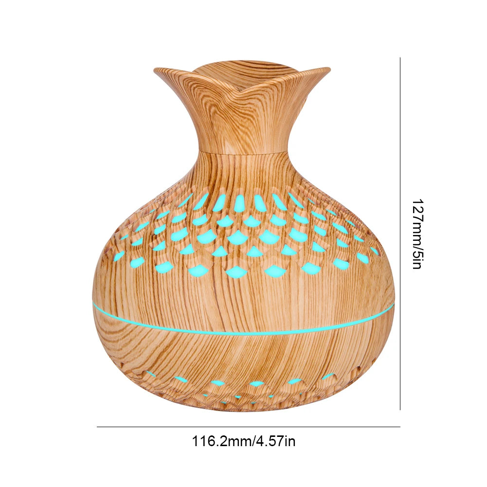 Flower Humidifier Aromatherapy Diffuser USB Rechargeable