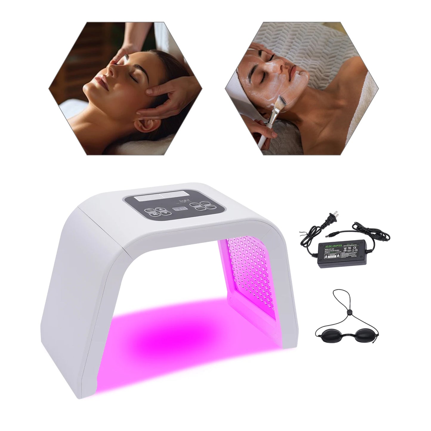 Hign-concerned 7 In 1 LED Light Therapy Face Device