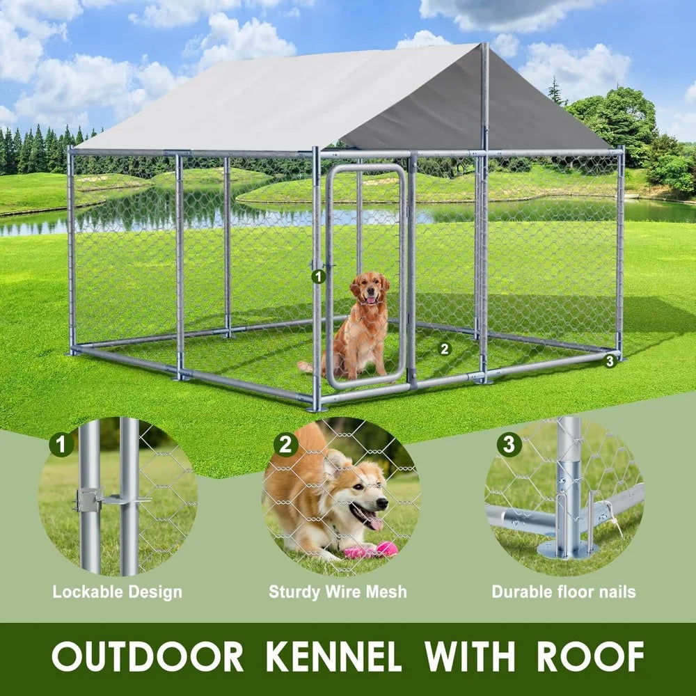 High Concerned Kennel House Mesh Outdoor Dog Cage Playpen