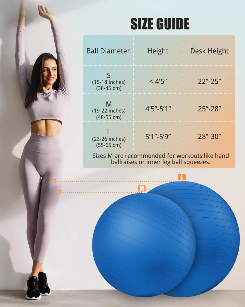 Hign-concerned Yoga Ball Swiss Ball Anti Slip Physiotherapy