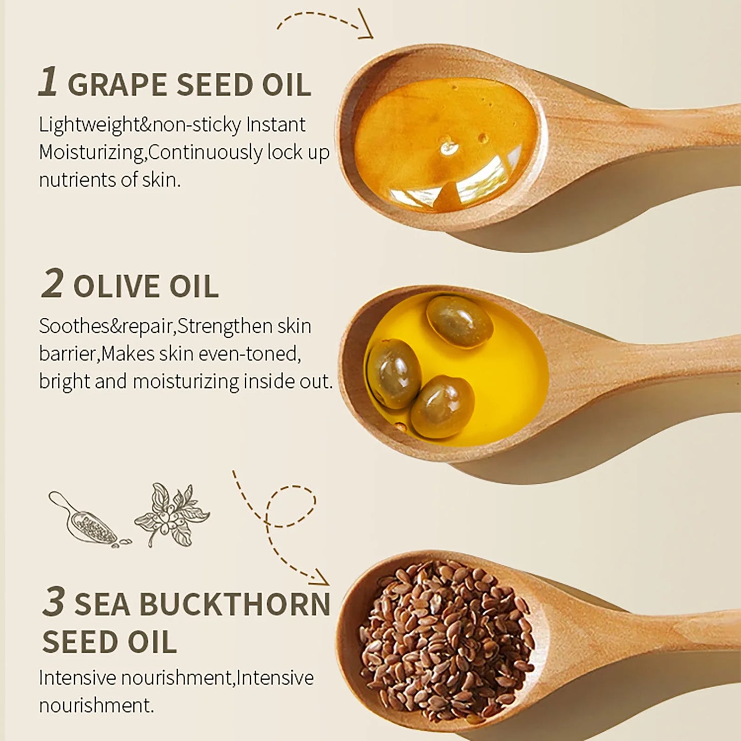 AILKE Vitamin C Brightening Moisturizing Massage Oil