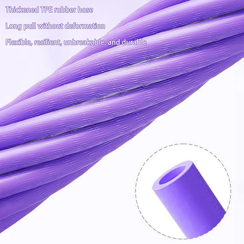 Jetting 10 Tube Yoga Pedal Puller Bands for Core Fitness