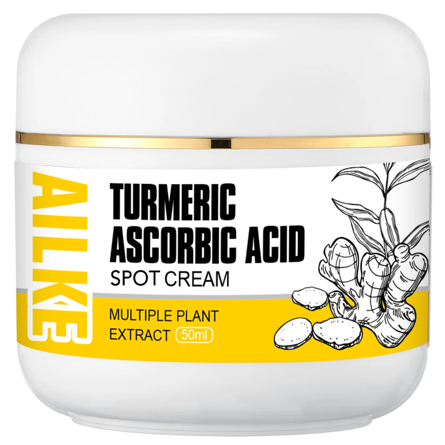 AILKE Turmeric Skin Care Set Brightening Acne Reduction