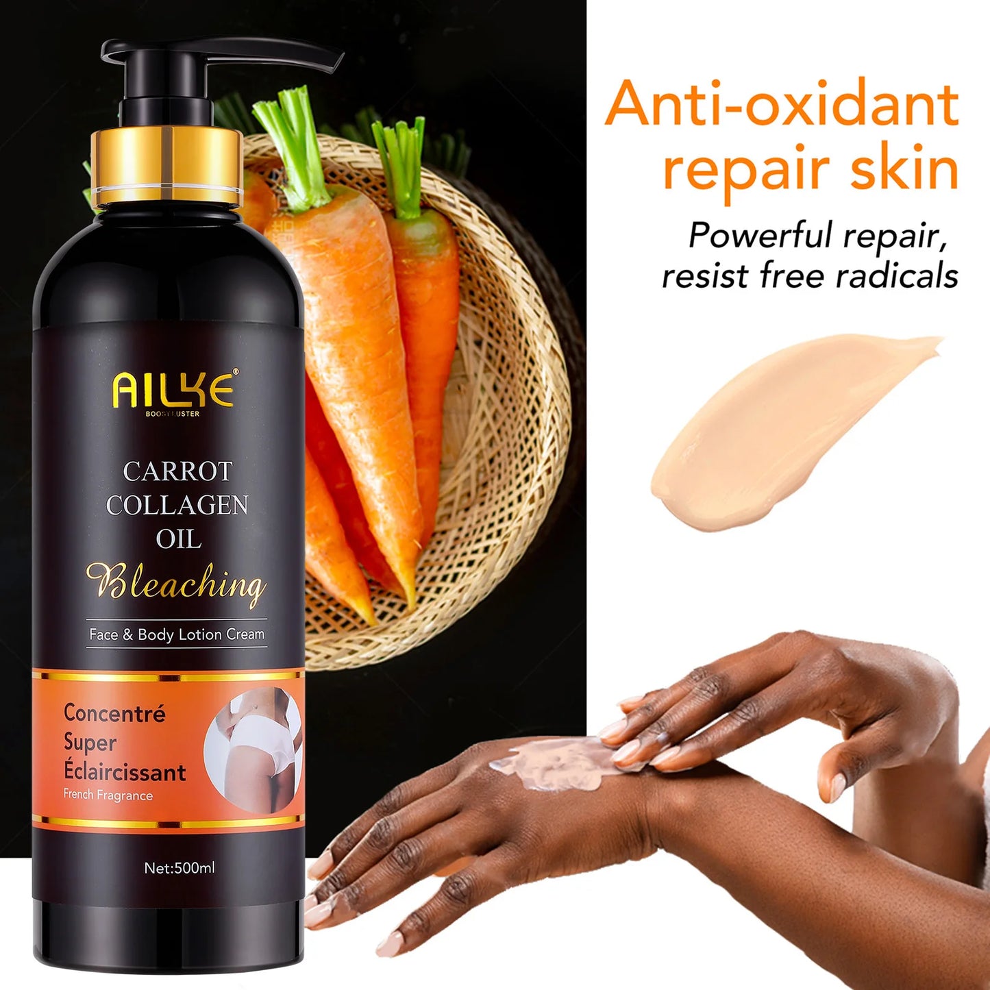 AILKE Skin Whitening Serum for Even Tone and Moisturizing