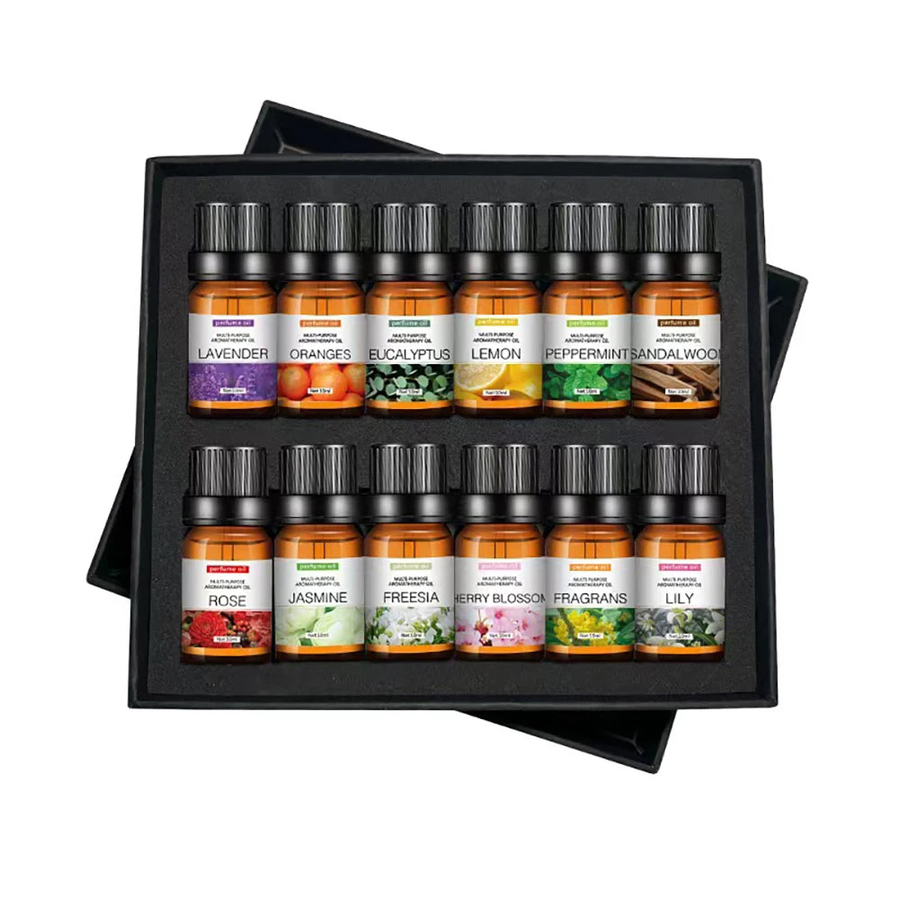 Essential Oil Gift Set Rosewood Rose Jasmine Cherry Blossom