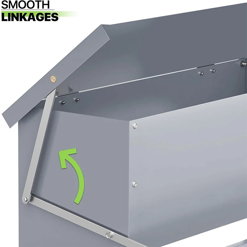 Farm Animals Automatic Chicken Feeder Poultry Feeding Box