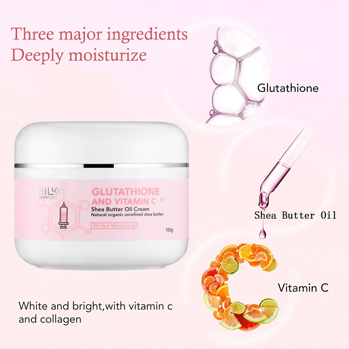 AILKE Whitening And Lightening Cream For Face And Body